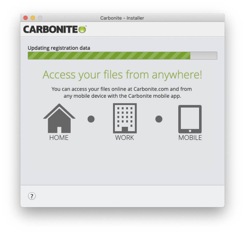 carbonite for mac with parallels